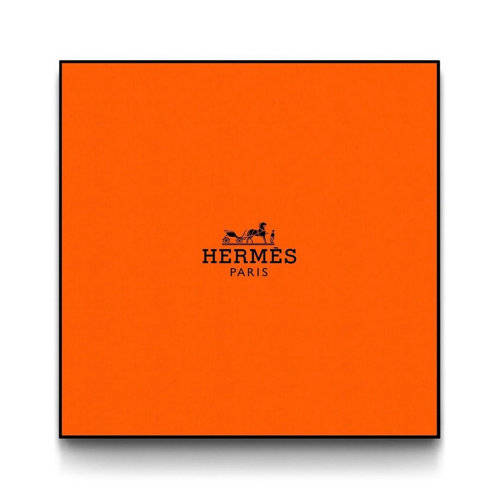 Hermes Vibrant Orange Decorative Box